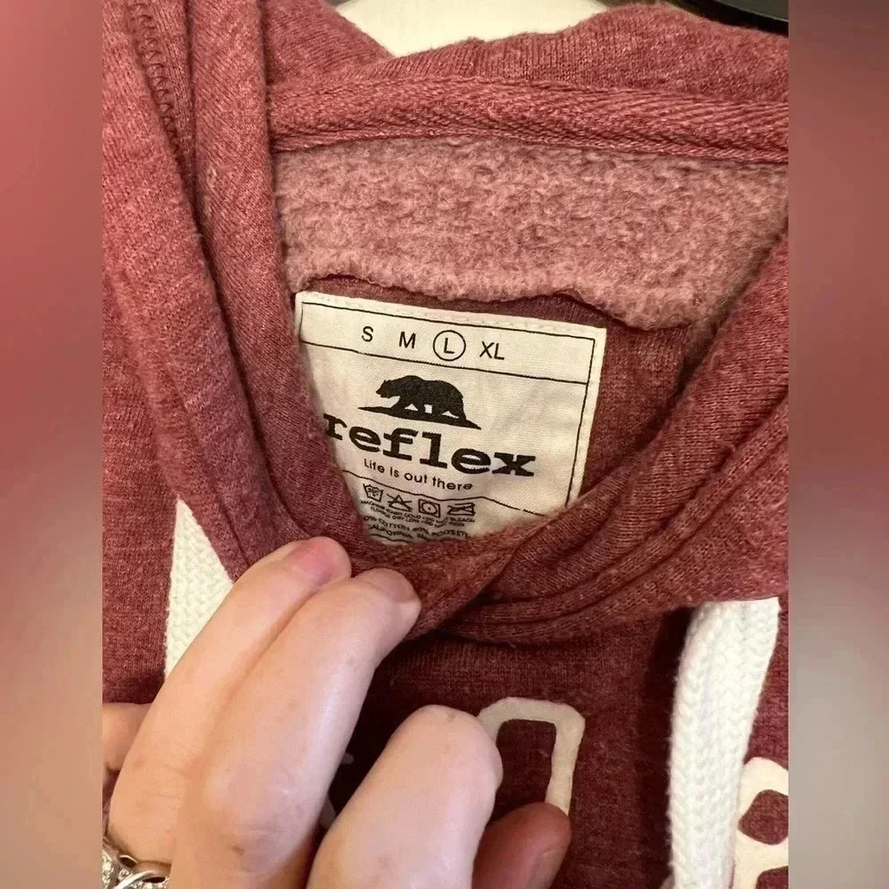 California reflex red sweatshirt size L